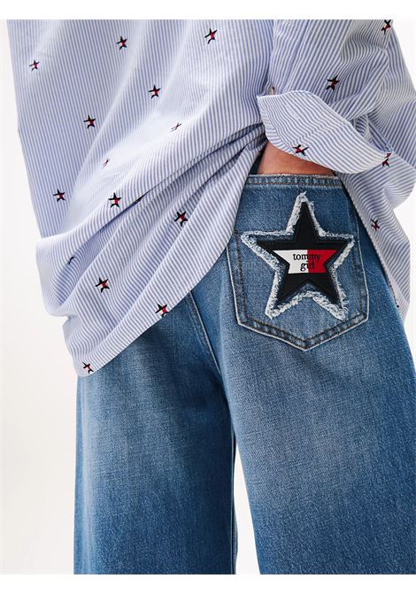 Jeans Tommy Girl relaxed fit a vita bassa Tommy Hilfiger | DN0DN000611A4